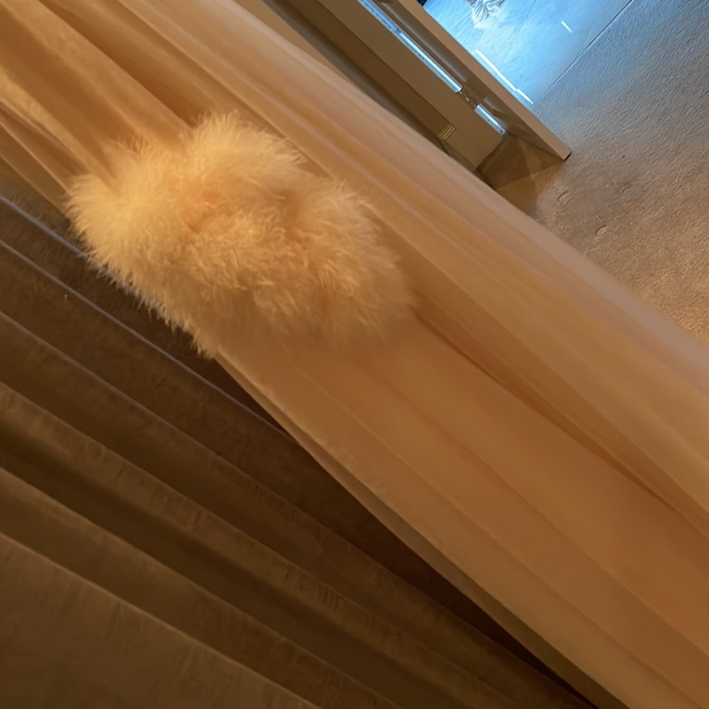 Beyond Fabulous Lucie Ann of Beverly Hills feather Peignoirs Set - Picture 10 of 17